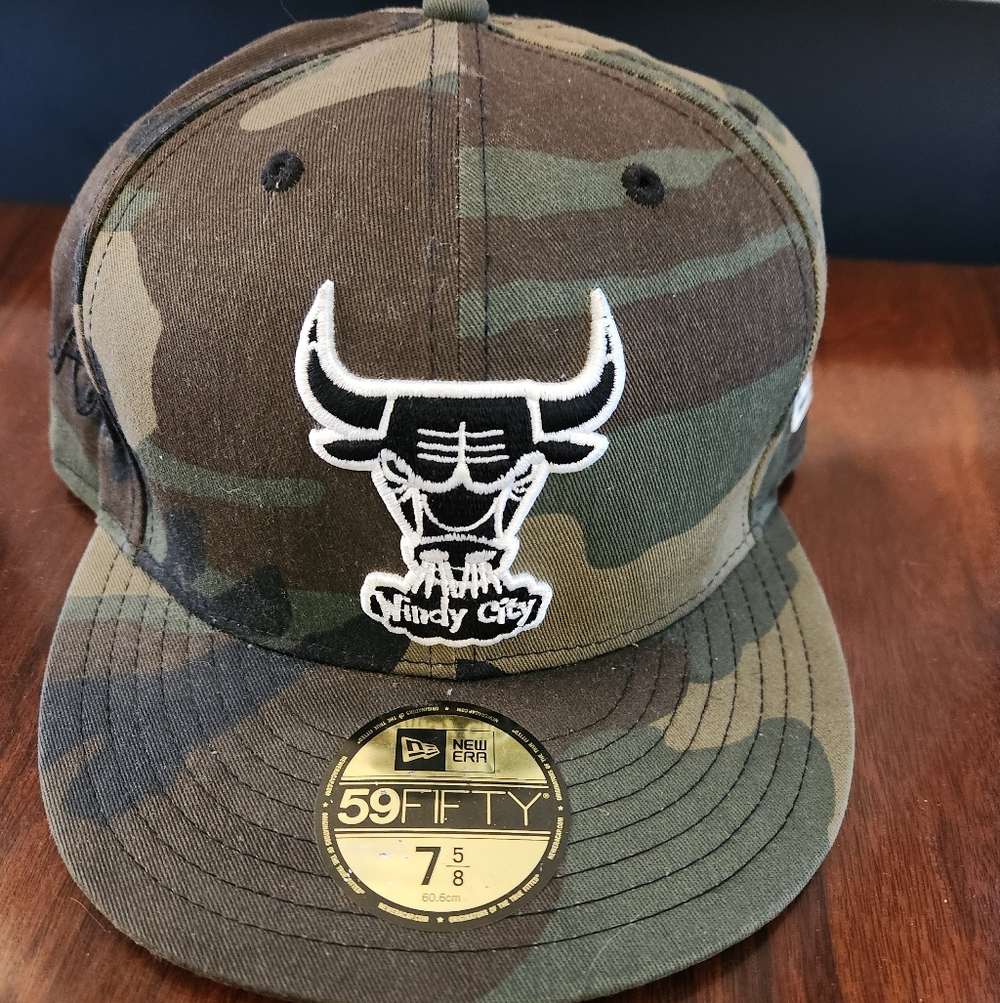 New Era 59Fifty Chicago Bulls Windy City Fitted Hat 7 5/8 - Camo - N'Sane